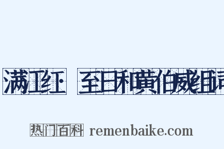 满江红·至日和黄伯威组词是什么意思的图片